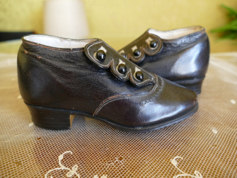 Pattern Shoes, England, 1870s