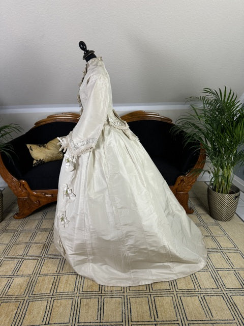 Wedding Dress, ca. 1867