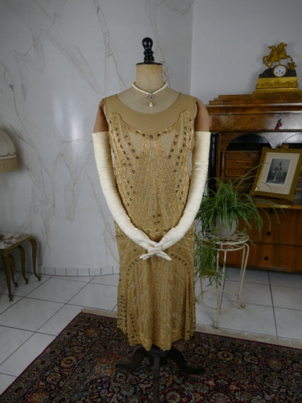 1920-1929 Antique Dresses ANTIQUE GOWN 1920-1929 Antique Dresses ANTIQUE GOWN