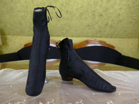 Black Side Lacing Boots, Civil War Era, ca. 1860-1865