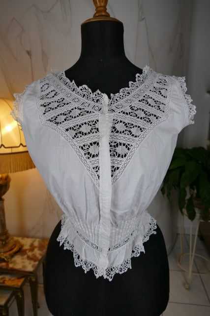 Corset Cover, ca. 1906
