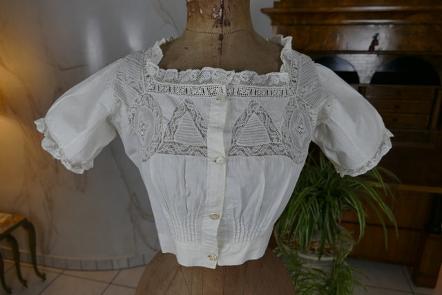 Corset Cover, Madrid, ca. 1904