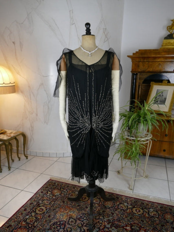 1920-1929 Antique Dresses ANTIQUE GOWN 1920-1929 Antique Dresses ANTIQUE GOWN