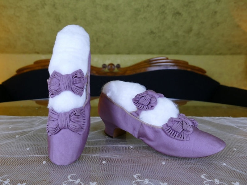 OPPERMANN & Co. Evening Shoes, Princely House of Wied, Berlin, ca. 1867-1870