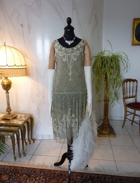 1920-1929 Antique Dresses ANTIQUE GOWN 1920-1929 Antique Dresses ANTIQUE GOWN