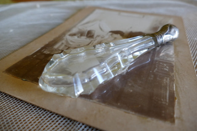 Smelling Salts Bottle, silver, ca. 1820-1830