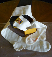 ROLLINS HOSIERY Antique Ribbed Stockings, 1920s