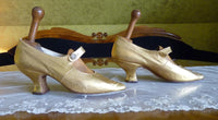 Golden Evening Shoes, Vienna and London, ca. 1912
