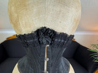 GRAND MAGASINS DU LOUVRE Waist Corset, Paris, ca. 1870