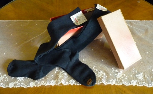 BUSTER BROWN Antique Boys Stockings, 1920s