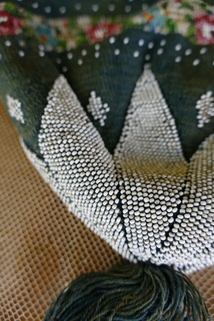 Biedermeier Beaded Purse, Germany, dated 1826