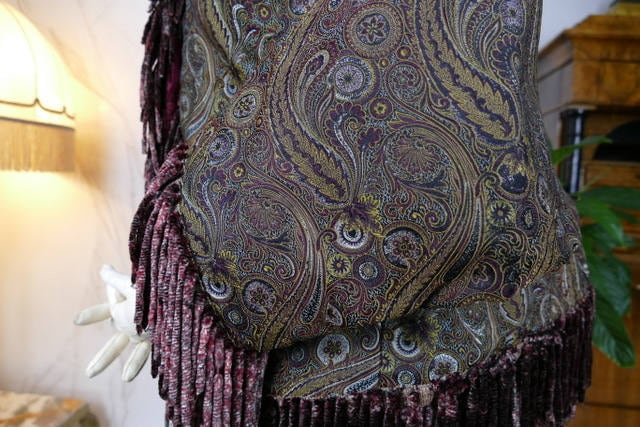 Paisley Silk Dolman, ca. 1880