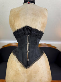 GRAND MAGASINS DU LOUVRE Waist Corset, Paris, ca. 1870