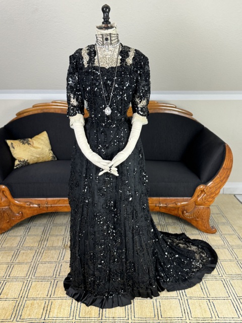 antique ball gown 1904