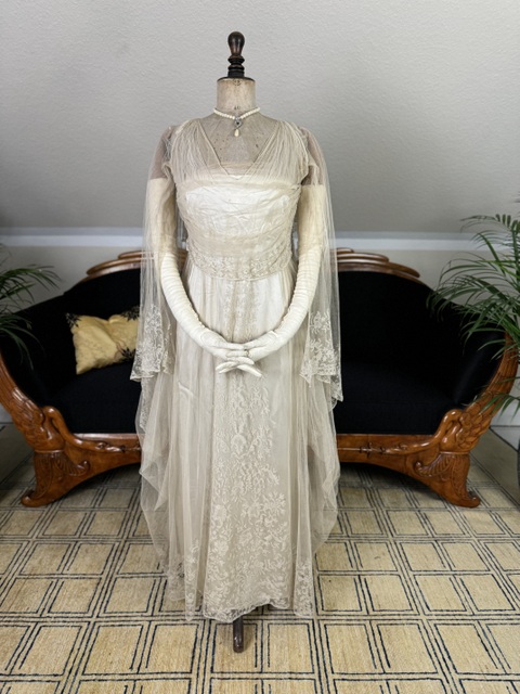 antique wedding dress 1915