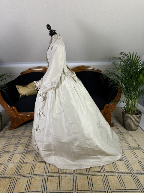 antique wedding dress 1867