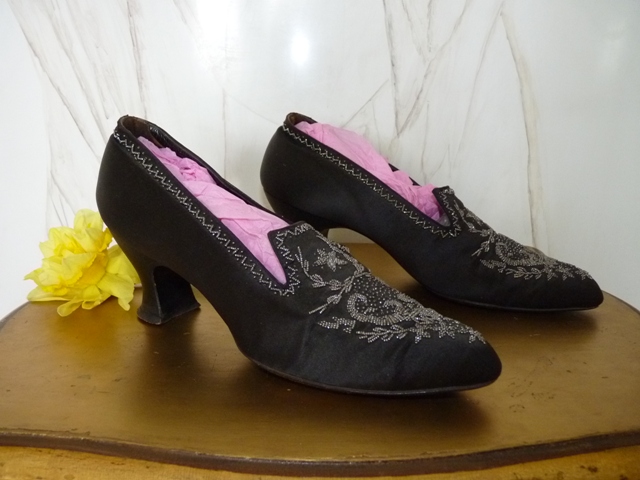 Shoes - Elegant Evening shoes, ca. 1895 | Antique-Gown - www.antique ...